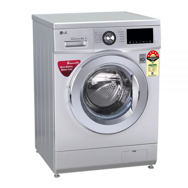 LG 8 Kg Front Fully Automatic Washing Machine with 6 Motion Control Technology