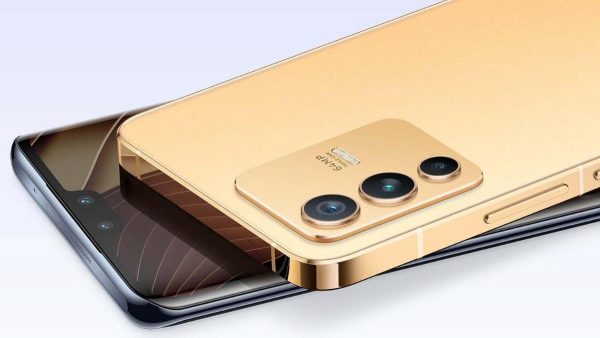 Vivo V23 5G 128 GB, 8 GB RAM, Sunshine Gold, Smartphone