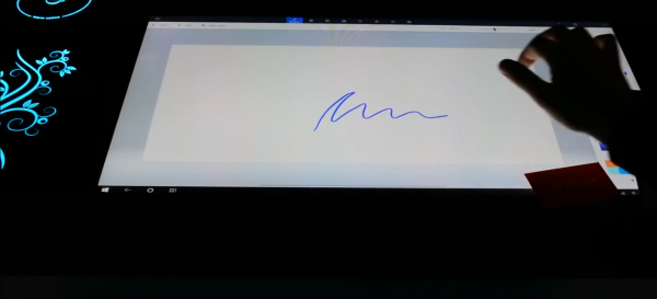 Interactive Smart Touch Table